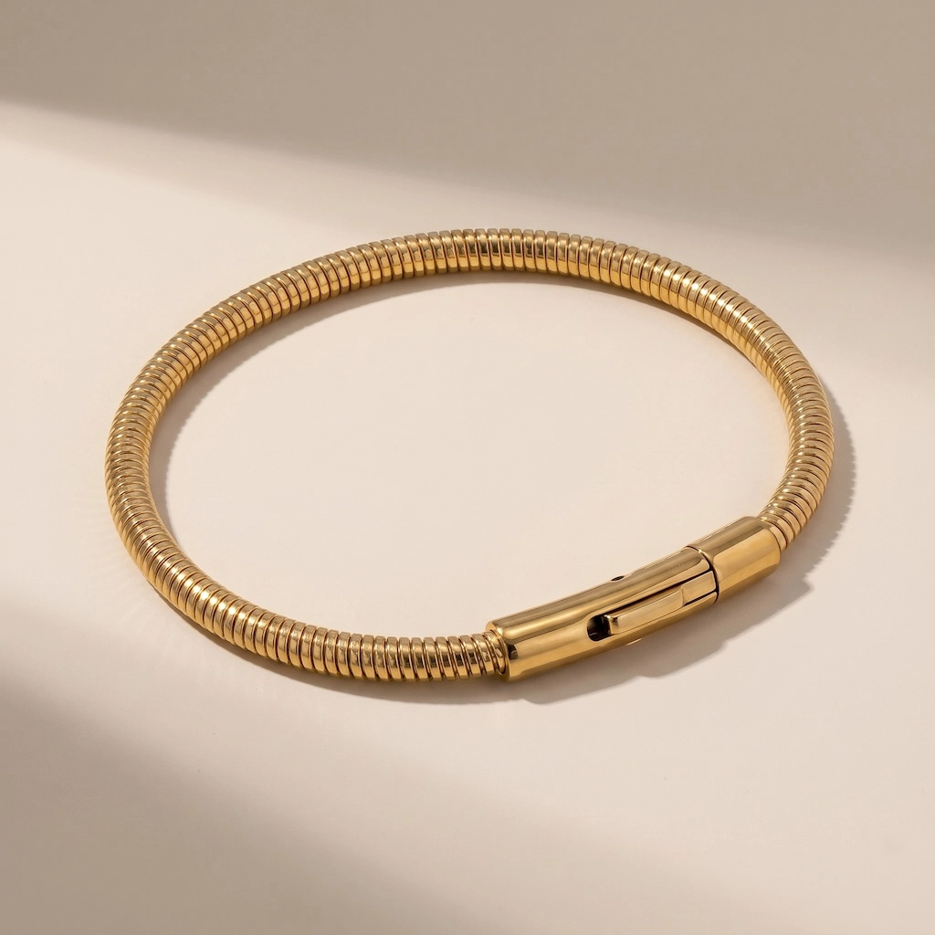 Minimalistic Snake Bone Bracelet - Premium Jewelry
