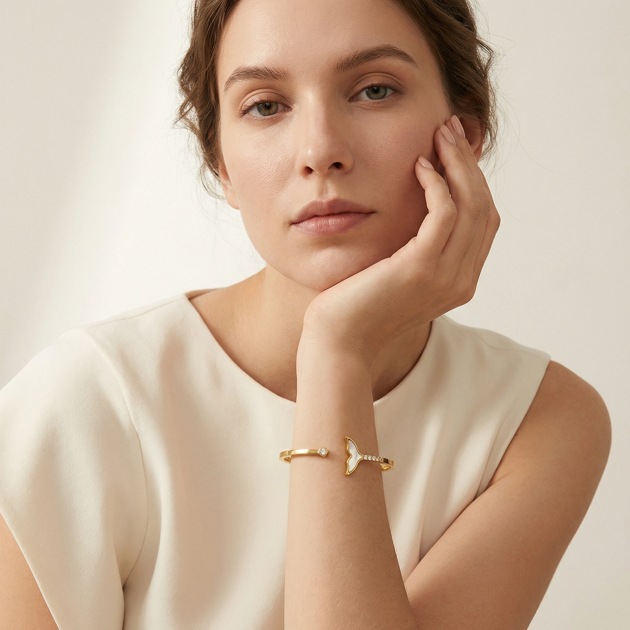 Sea Life Crystal Charm Bracelet - Premium Jewelry