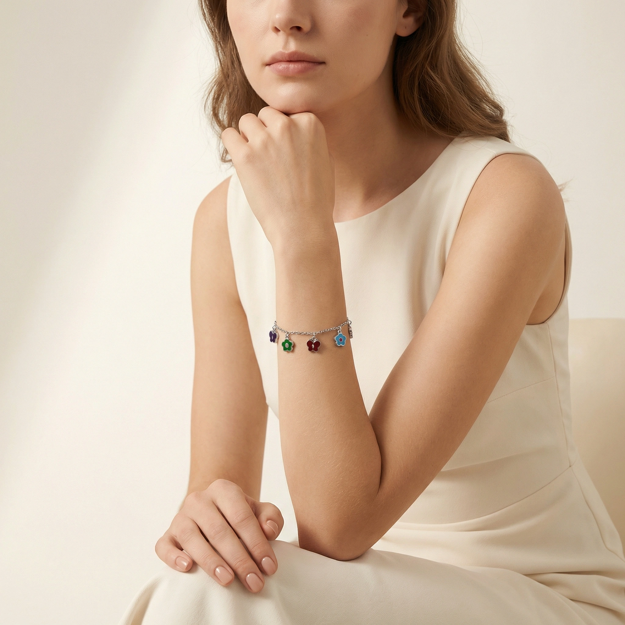 Multicolor Kids Charm Bracelet - Premium Jewelry