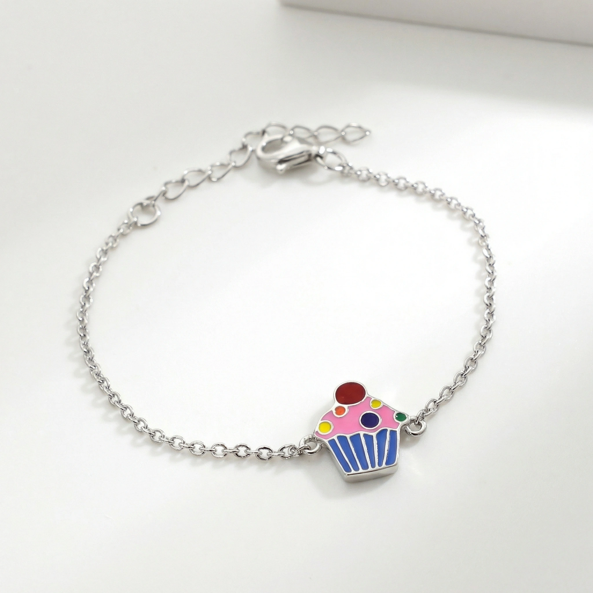 Cupcake Enamel Kids Bracelet - Premium Jewelry