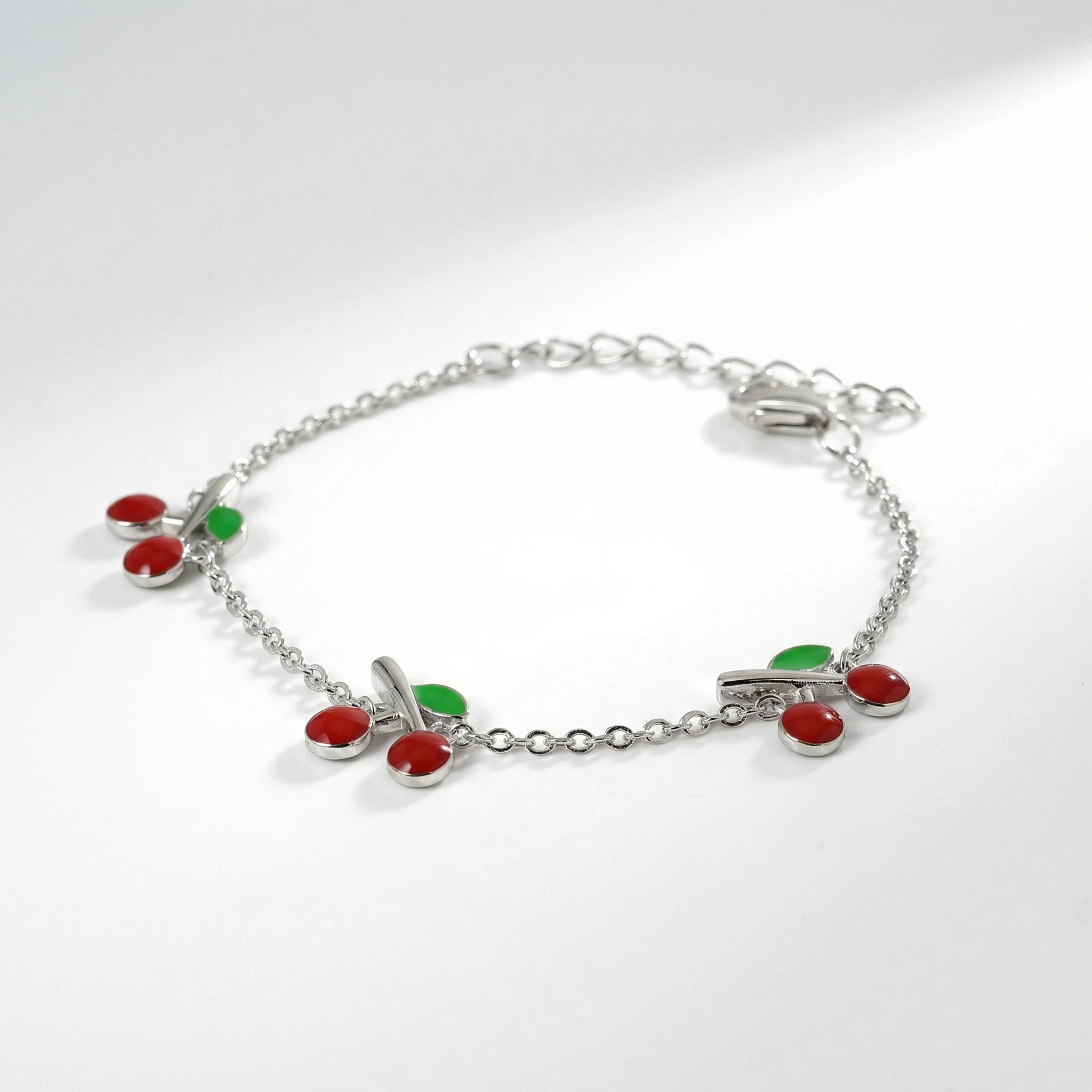 Cherry Charm Kids Bracelet - Premium Jewelry