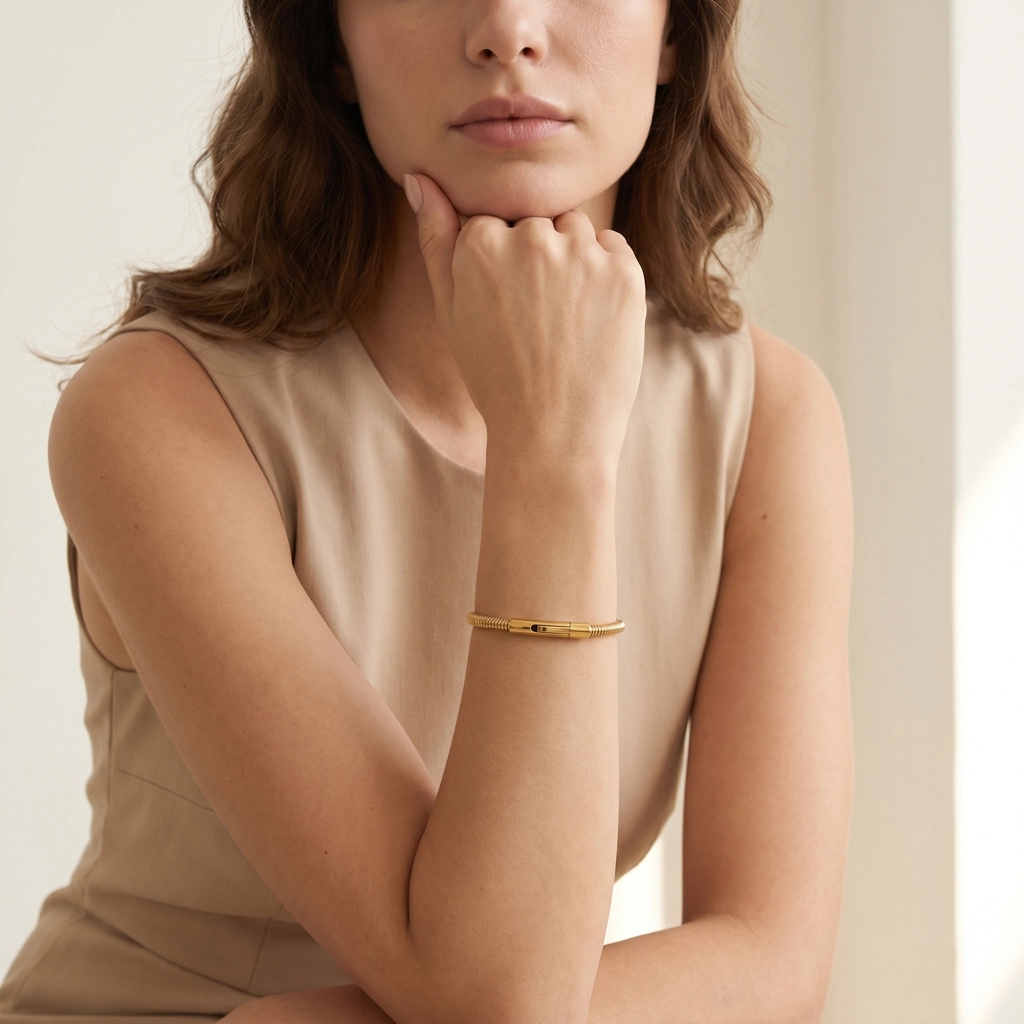 Minimalistic Snake Bone Bracelet - Premium Jewelry